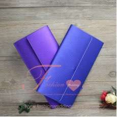 Luxury Silk Couture Wedding Invitation Pocket